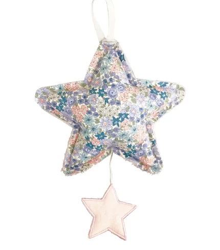 Alimrose  Star Musical - Pink Linen & Liberty Blue