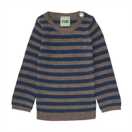 Baby Rib Sweater - Beige Melange