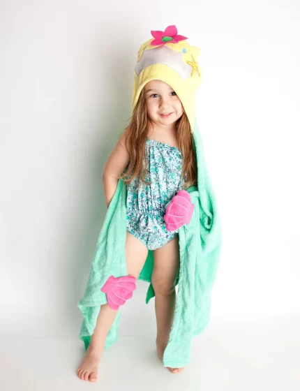 Zoocchini Toddler Towel Marietta The Mermaid