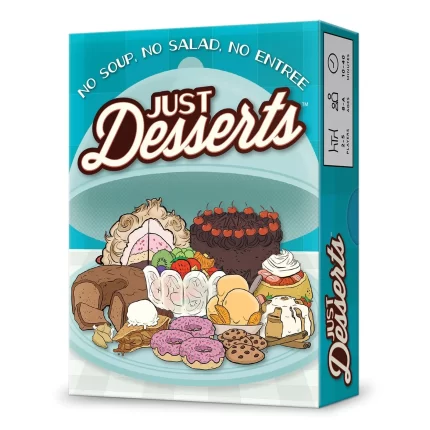 Looney Labs Just Desserts Card Game - Flavorful Expansion and New Characters