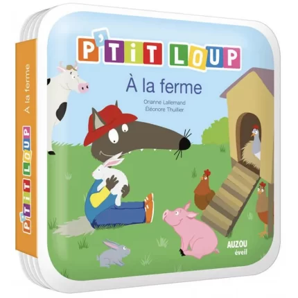 Bath book - P'tit Loup at the farm