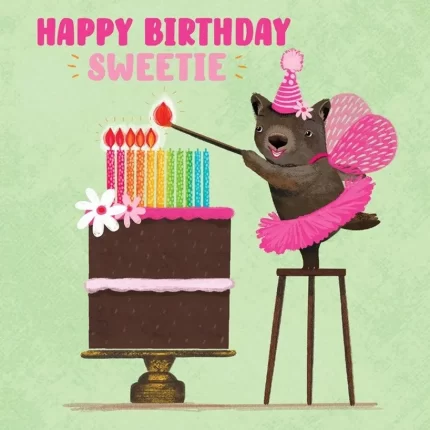 La La Land: Greeting Card Sweetie Bear