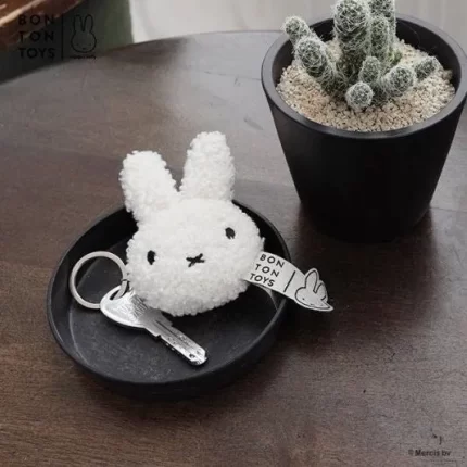 Miffy: Keychain Tiny Teddy Cream