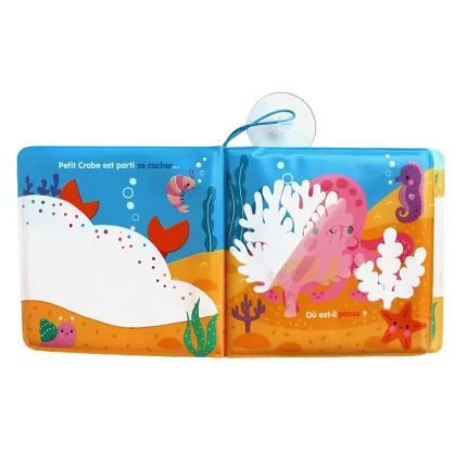 Magic bath book - Hide-and-seek at the sea