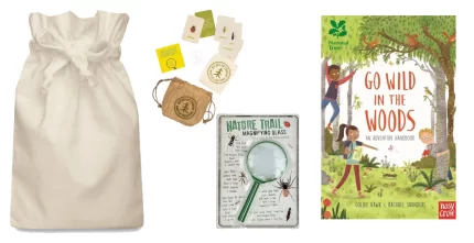 Wild in the Woods Story Sack with Bug Spotter Kit and Magnifying Glass
