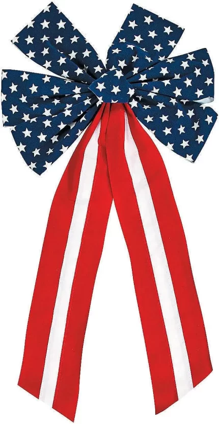 Patriotic Flag Bow - 1 per order