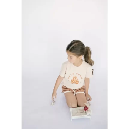 Always Growing Graphic T-Shirt - Peach