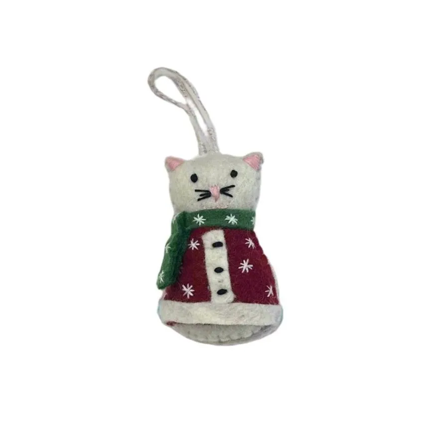 9mPashom-Xmas-Ornament-Cat-Coat-White