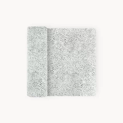 Cotton muslin changing blanket - Green Seed