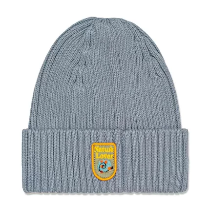 Kids Nature Lover Beanie Hat - Ash