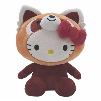 Hello Kitty in Red Panda Dress 13 Inch Plush