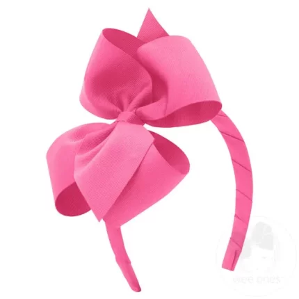 Wee Ones Headbands - Small King - Hot Pink