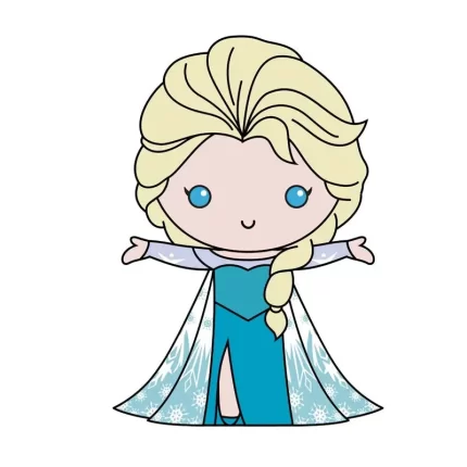 Disney Frozen Elsa 3D Foam Magnet