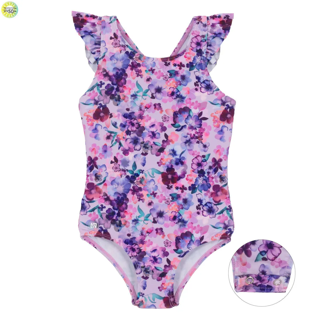 9sGirls-Lilac-One-Piece-UV-Swimsuit