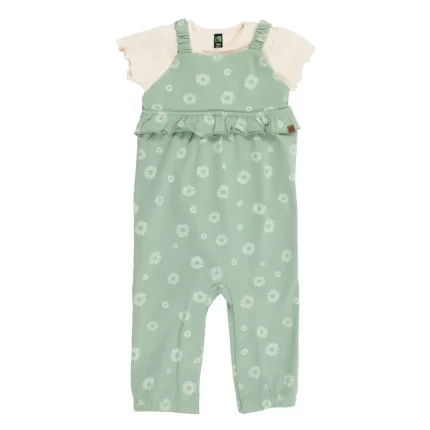Baby Green Two-Piece T-Shirt Set