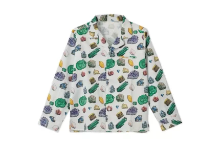 Baby Vild Lab No.12 - Earth Rocks! Organic Cotton Woven Collared Shirt