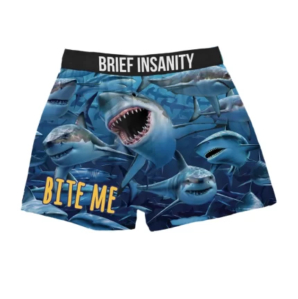 Boxers - Shark Bite Me Boxer Shorts