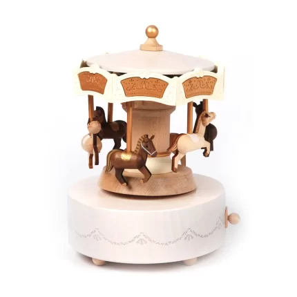 Wonderful life  Carousel - Double  Around Up and  Down Music Box