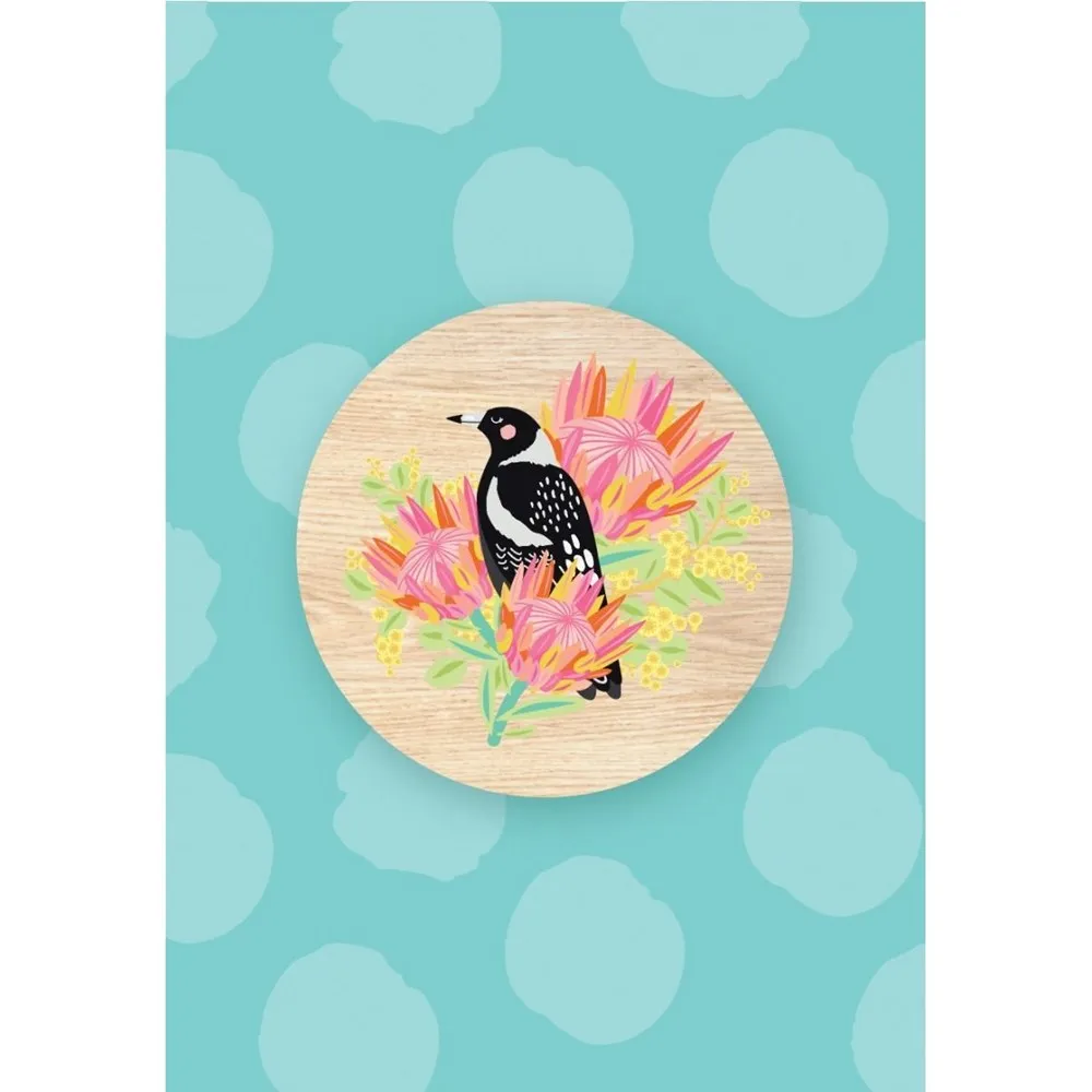 9wAero-Images-Wooden-Magnet-Greeting-Card-Magpie
