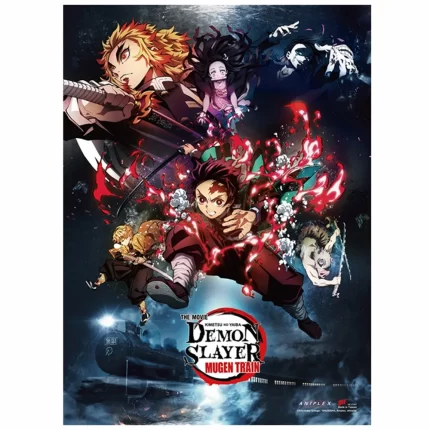 DEMON SLAYER THE MOVIE - KEY ART #A WALL SCROLL