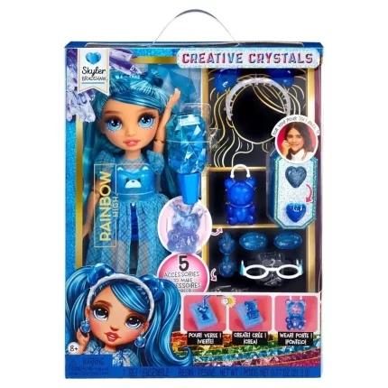 121350  Rainbow High Creative Crystals Doll - Skyler