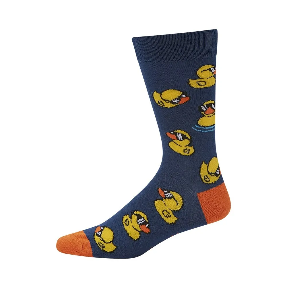 9zBamboozld-Mens-Duck-Thugs-Denim-Bamboo-Sock